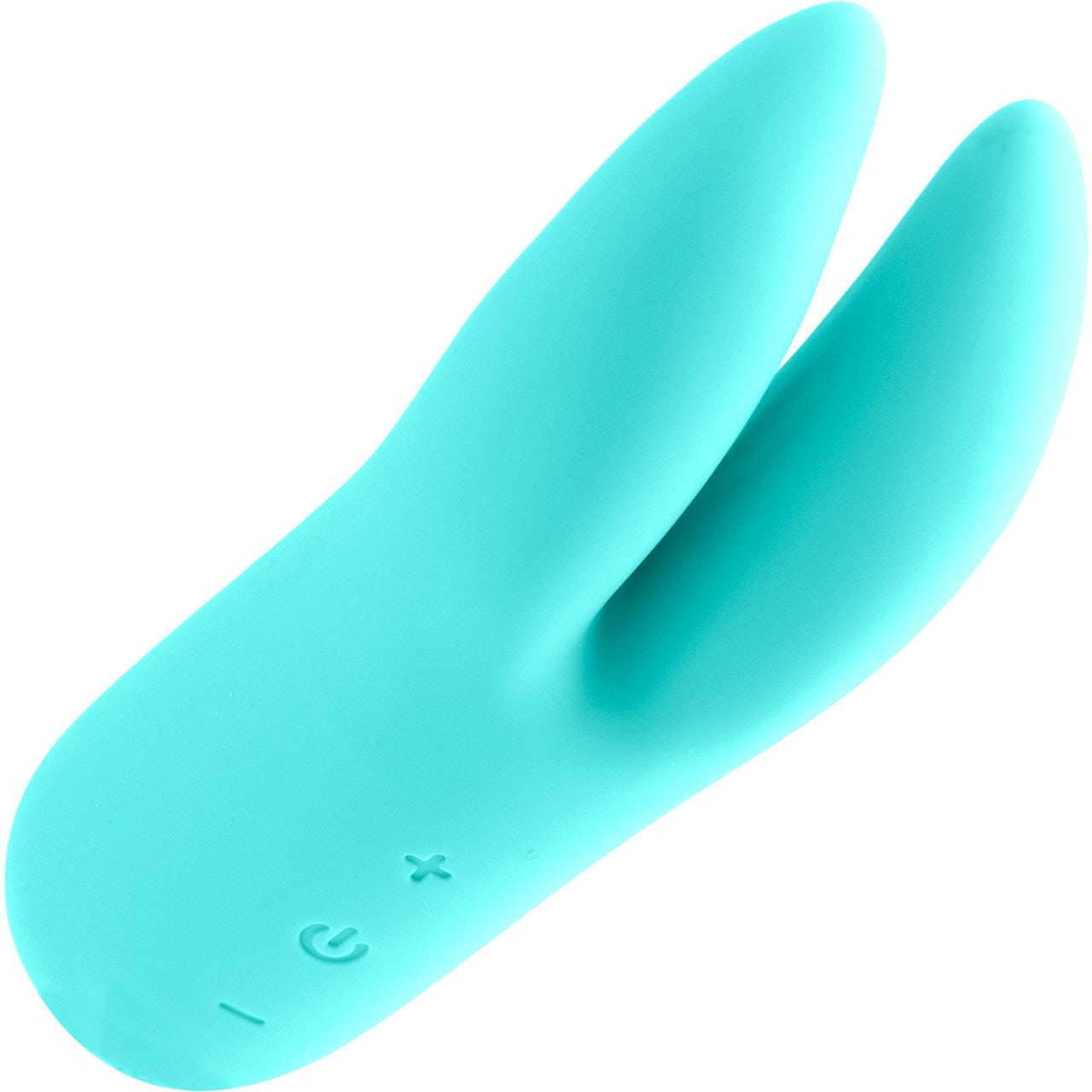 Kitti Rechargeable Silicone Dual Vibe By VeDO - Tease Me Turquoise