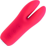 Kitti Rechargeable Silicone Dual Vibe By VeDO - Foxy Pink