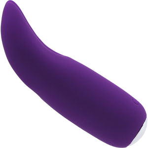 Kitti Rechargeable Silicone Dual Vibe By VeDO - Deep Purple