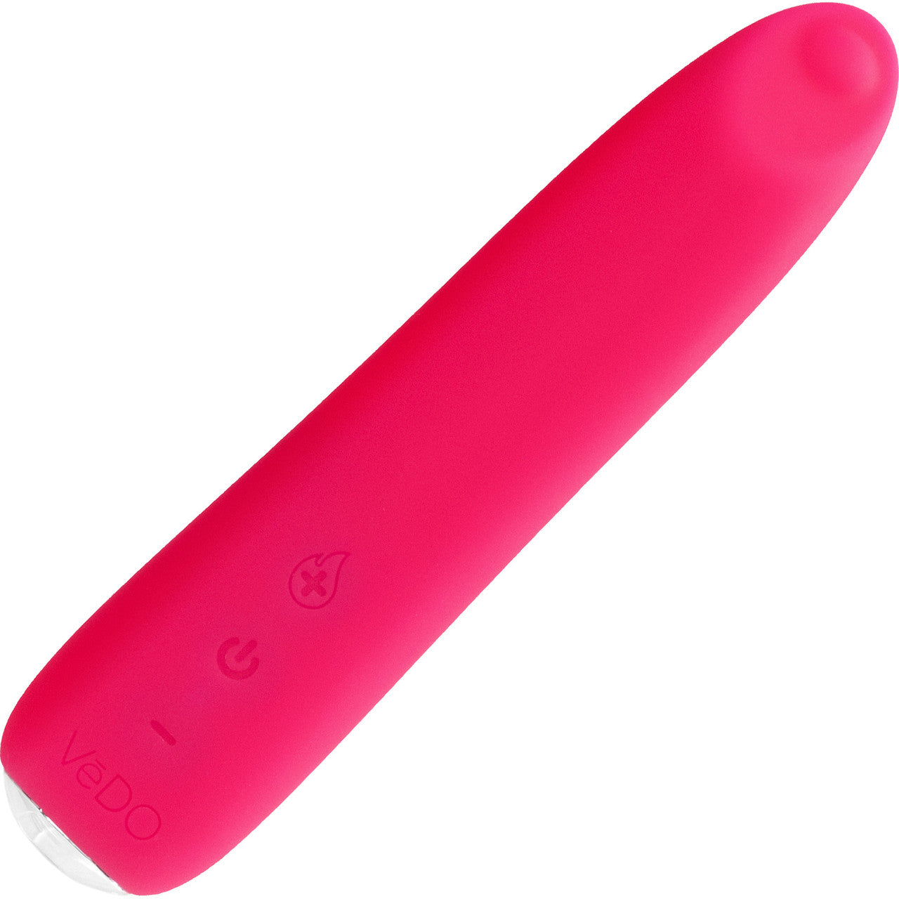 Boom Rechargeable Waterproof Silicone Warming Mini Vibrator By VeDO - Foxy Pink