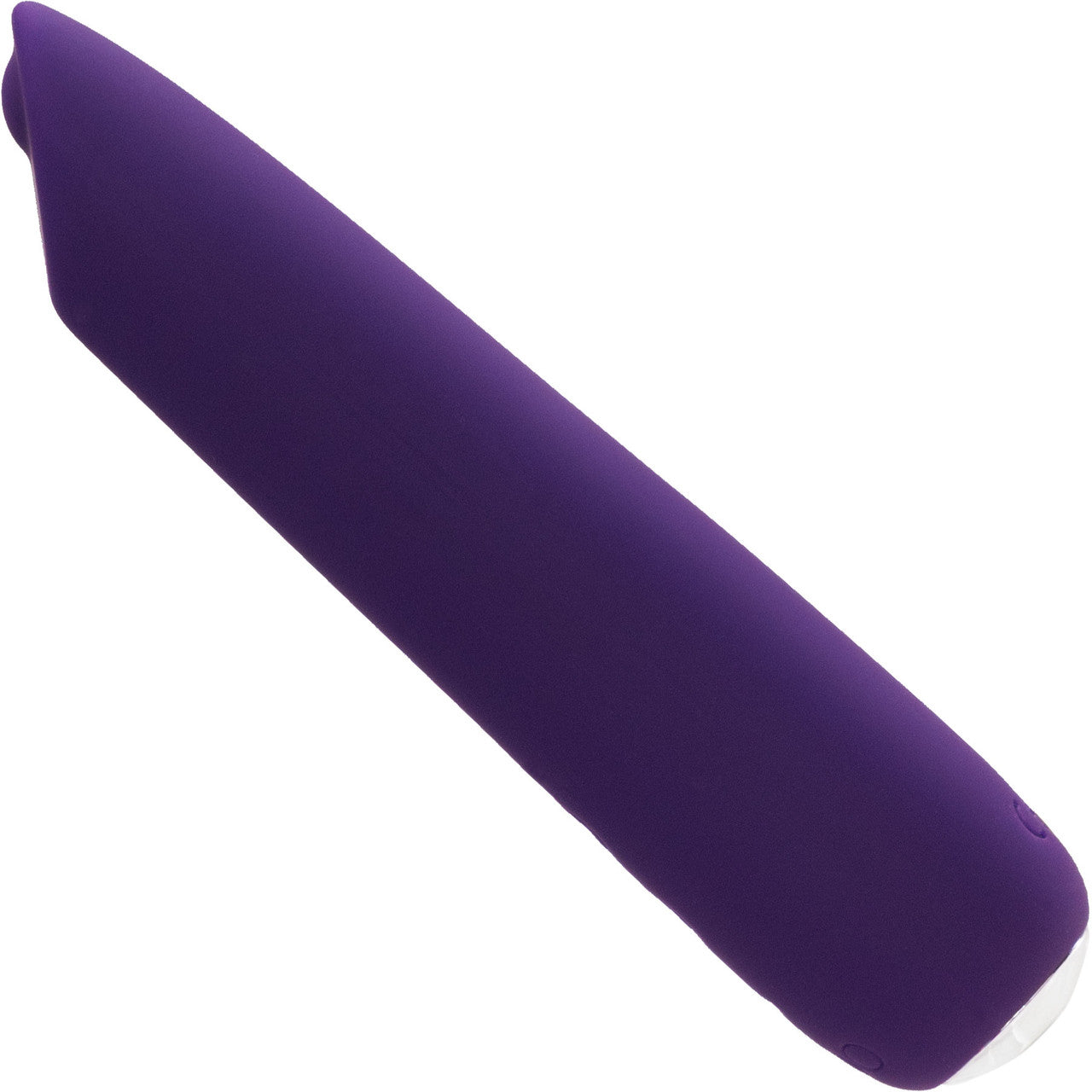 Boom Rechargeable Waterproof Silicone Warming Mini Vibrator By VeDO - Deep Purple