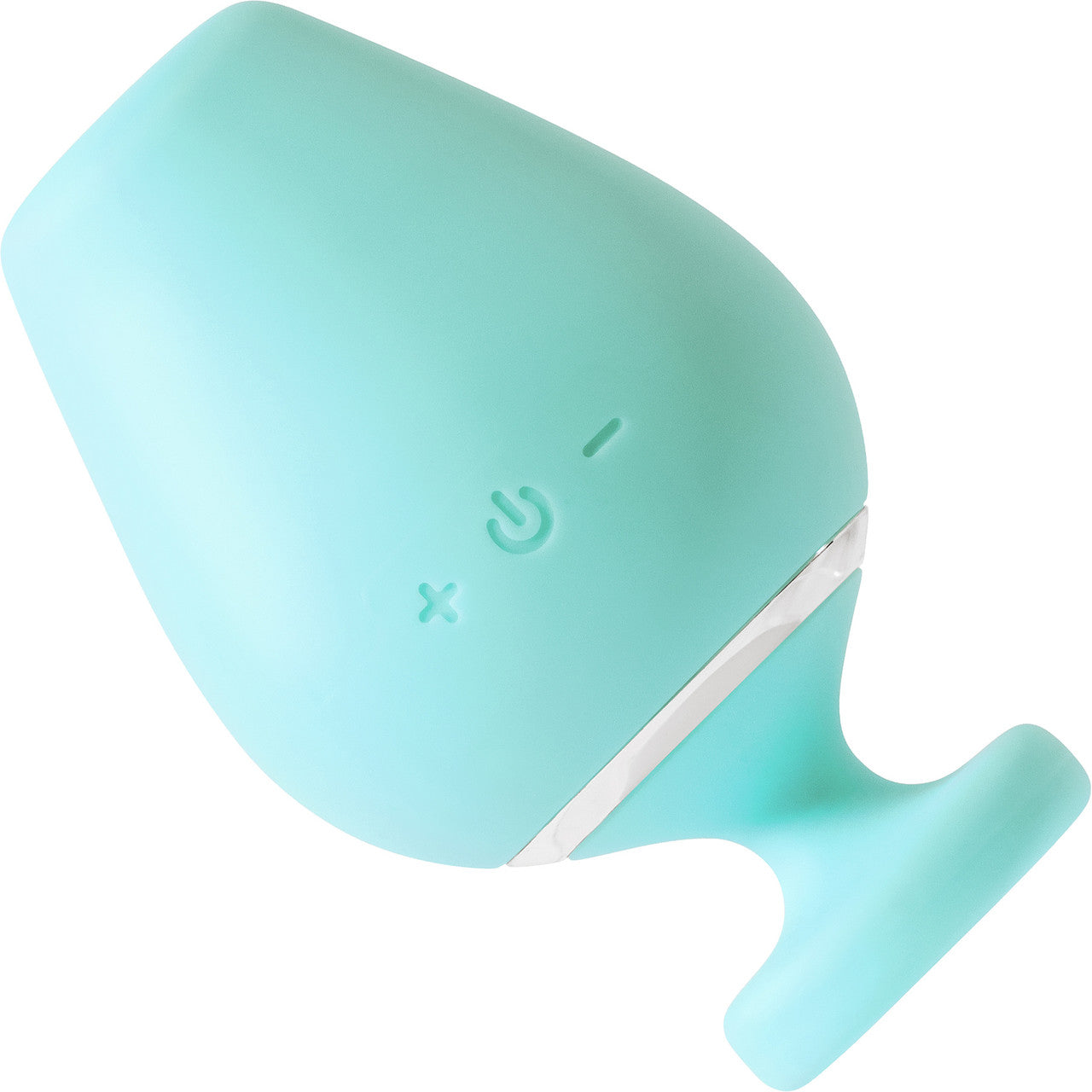 VINO Rechargeable Silicone Vibrating Sonic Clitoral Pulsator By VeDO - Tease Me Turquoise