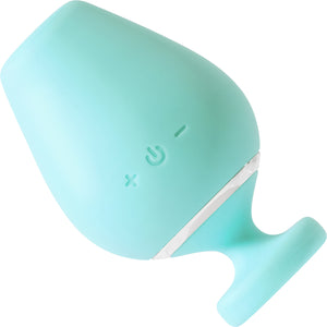 VINO Rechargeable Silicone Vibrating Sonic Clitoral Pulsator By VeDO - Tease Me Turquoise