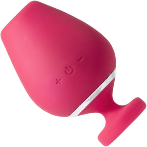 VINO Rechargeable Silicone Vibrating Sonic Clitoral Pulsator By VeDO - Foxy Pink