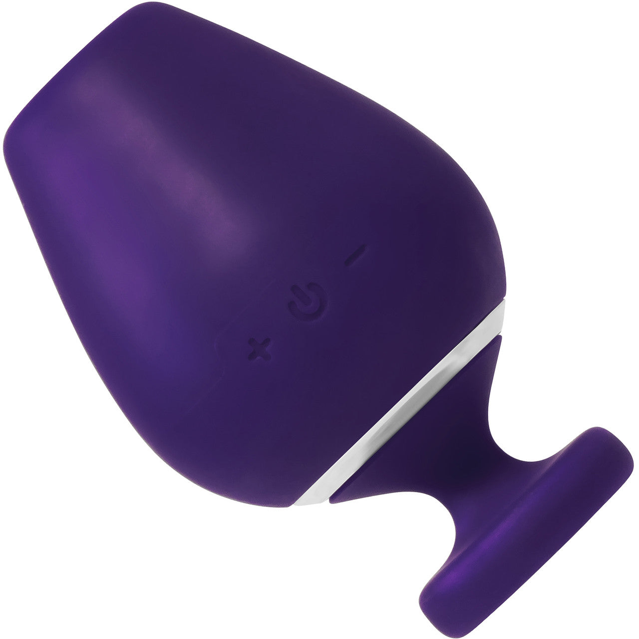 VINO Rechargeable Silicone Vibrating Sonic Clitoral Pulsator By VeDO - Deep Purple