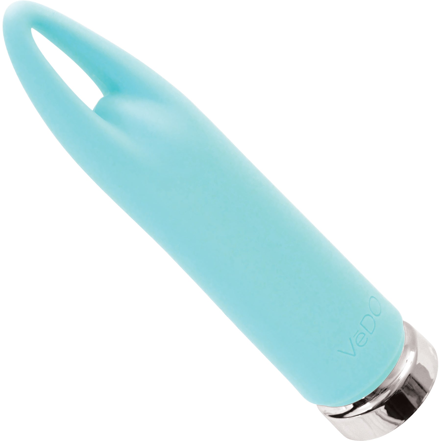 LASSO Rechargeable Waterproof Silicone Clitoral Vibrator By VeDO - Tease Me Turquoise