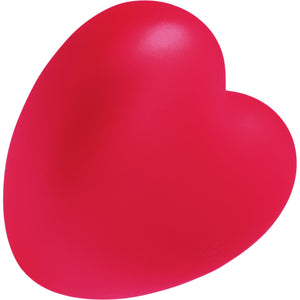 Amore Pleasure Vibe Silicone Heart Shaped Rechargeable Clitoral Stimulator By VeDO - Red