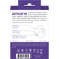 Amore Pleasure Vibe Silicone Heart Shaped Rechargeable Clitoral Stimulator By VeDO - Purple