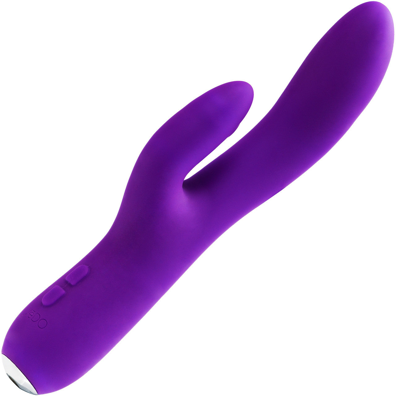 ROCKIE 12 Function Rechargeable Silicone Rabbit Style Vibrator By VeDO - Indigo