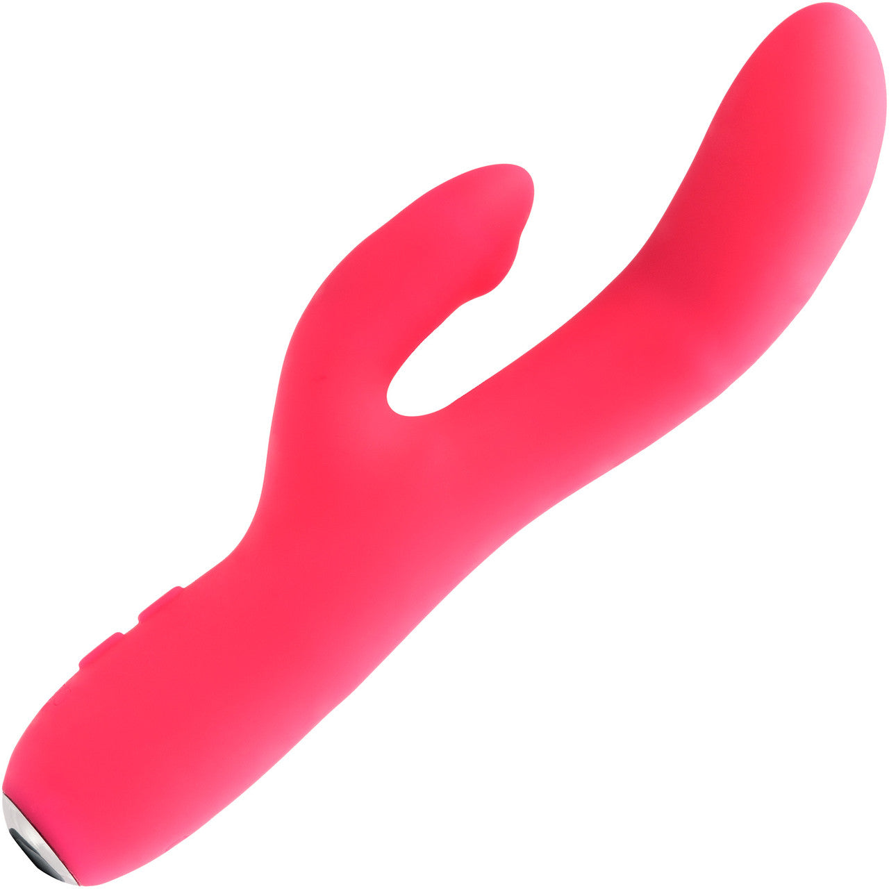 ROCKIE 12 Function Rechargeable Silicone Rabbit Style Vibrator By VeDO - Pink