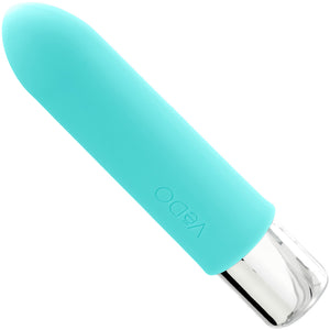 BAM MINI Rechargeable Bullet Silicone Vibrator by VeDO - Turquoise