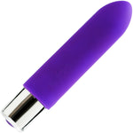 BAM MINI Rechargeable Bullet Silicone Vibrator by VeDO - Indigo