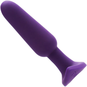 Bump Silicone Rechargeable Vibrating Butt Plug by VeDO - Purple