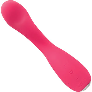 DESIRE Rechargeable Waterproof Silicone Flexible G-Spot Vibrator By VeDO - Pink