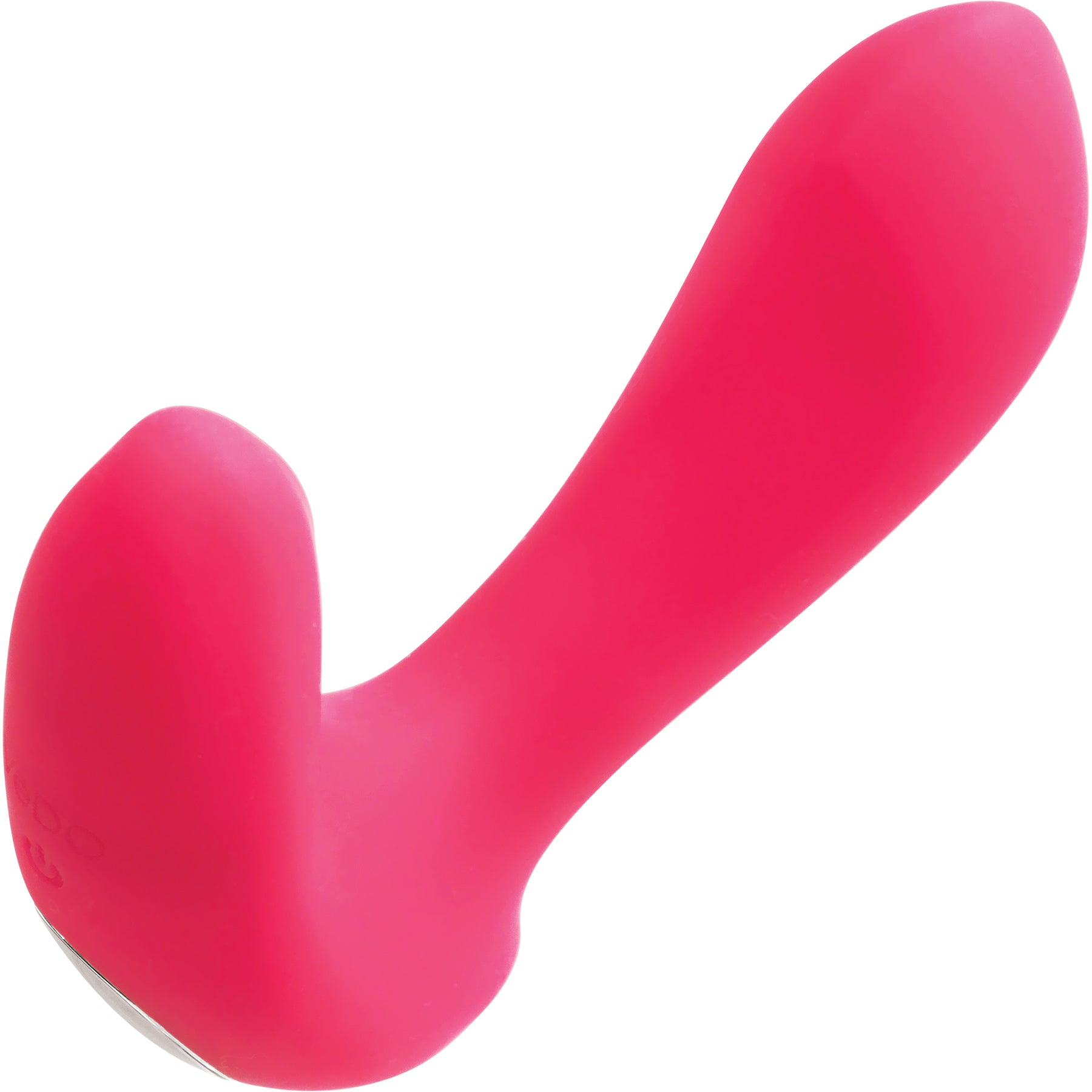 INME Rechargeable Silicone Dual Vibrator With Remote By VeDO - Foxy Pink