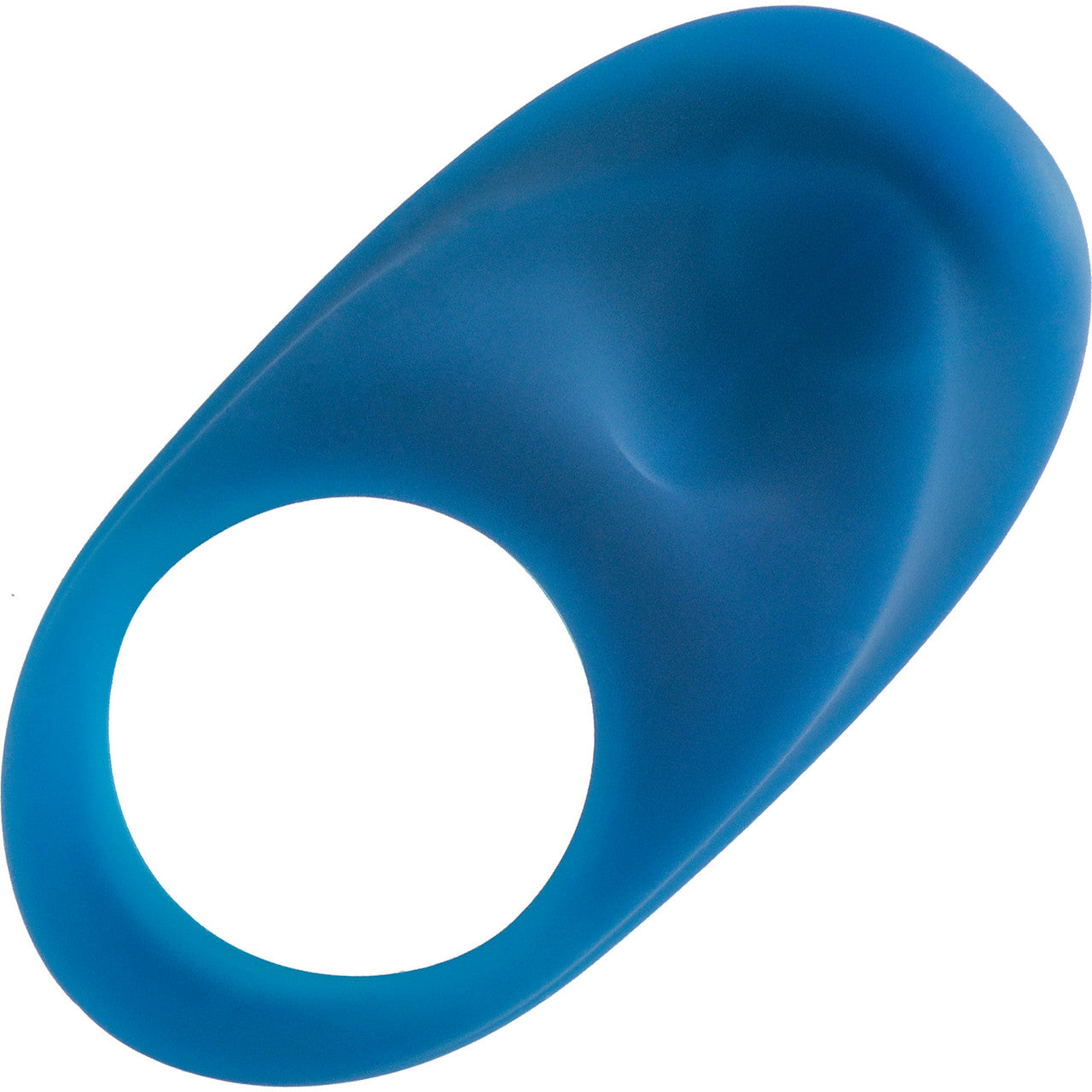 OVERDRIVE Plus Silicone Rechargeable Vibrating Cock Ring by VeDO - Blue