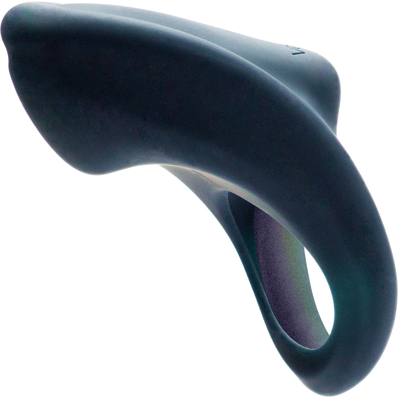 OVERDRIVE Plus Silicone Rechargeable Vibrating Cock Ring by VeDO - Black