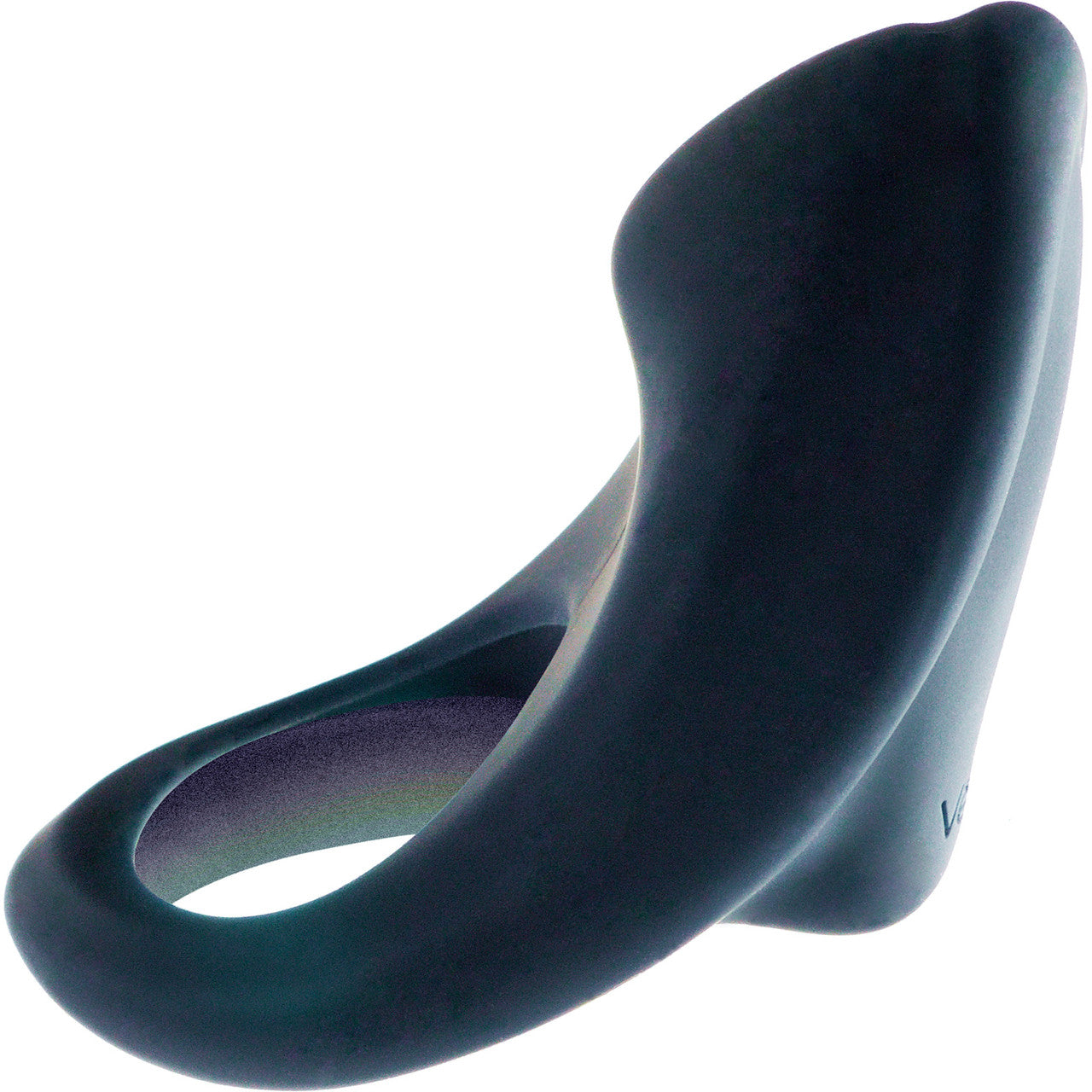 OVERDRIVE Plus Silicone Rechargeable Vibrating Cock Ring by VeDO - Black