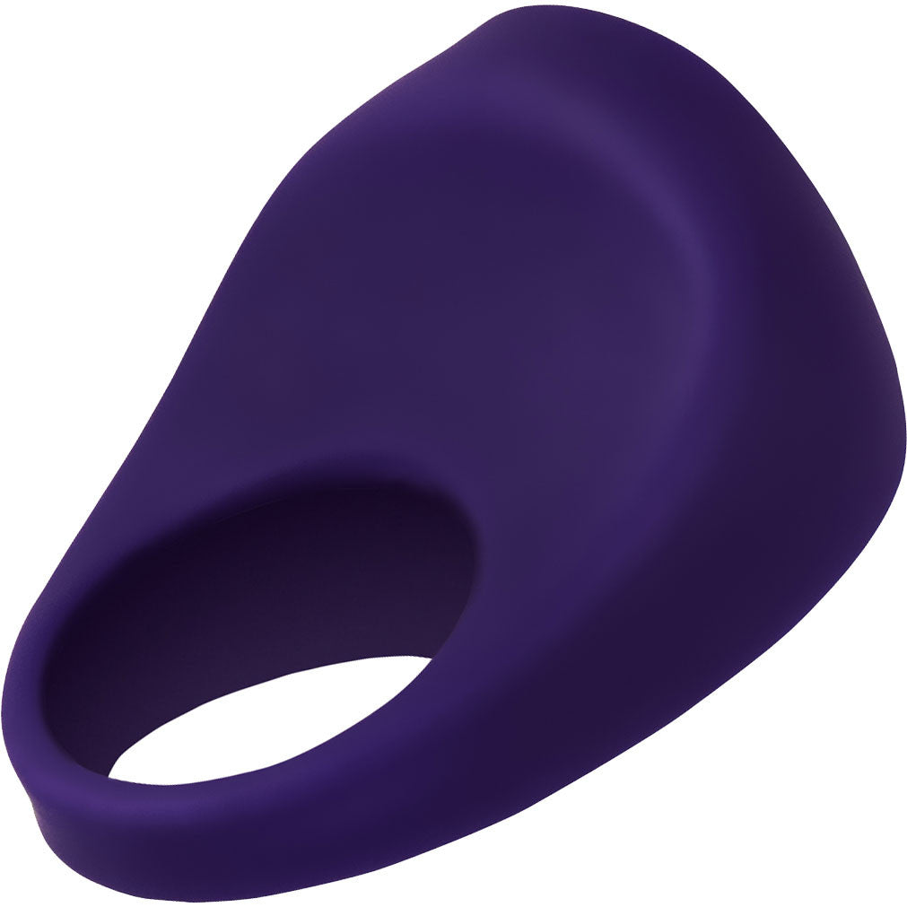 Driver Silicone Rechargeable Waterproof Vibrating Cock Ring By VeDO - Deep Purple