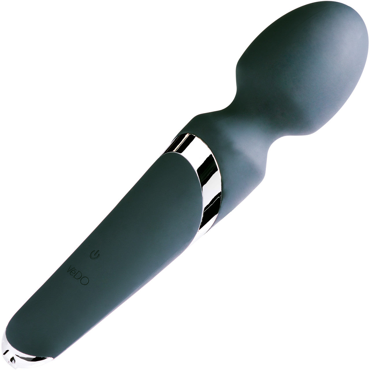 WANDA Rechargeable Silicone Waterproof Wand Vibrator By VeDO - Black