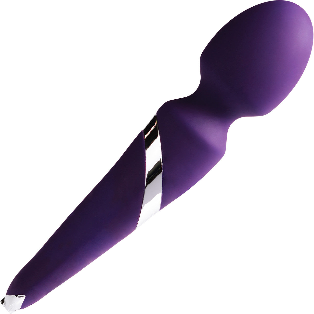 WANDA Rechargeable Silicone Waterproof Wand Vibrator By VeDO - Purple