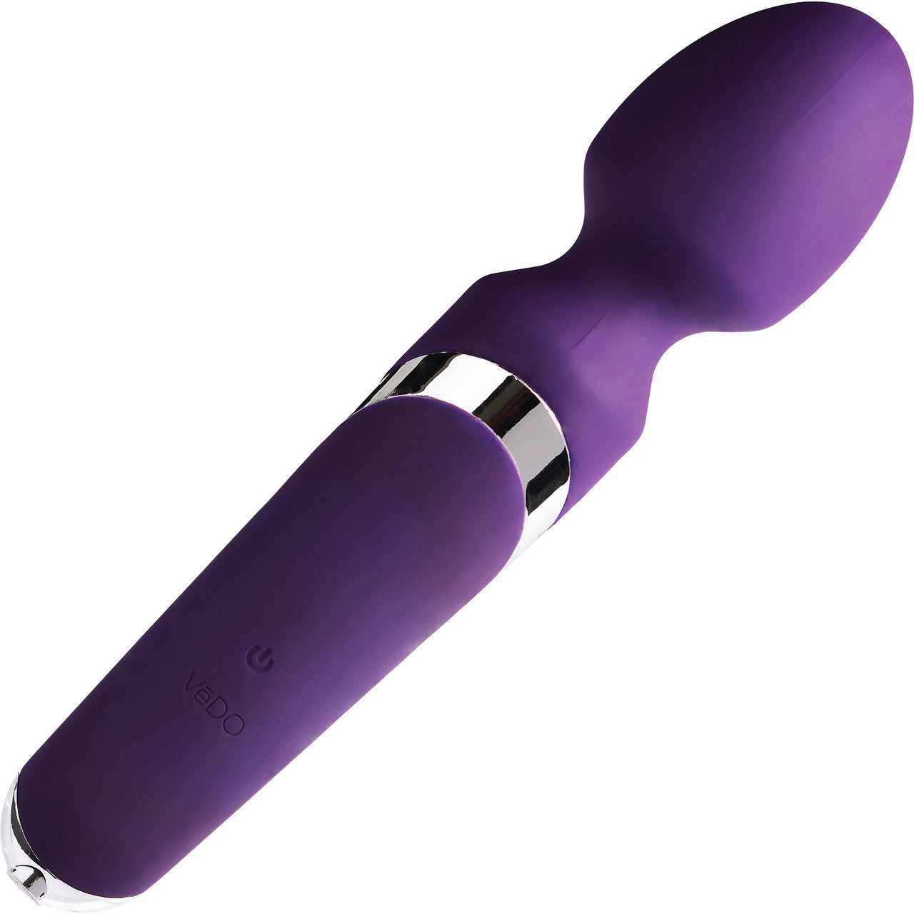 WANDA Rechargeable Silicone Waterproof Wand Vibrator By VeDO - Purple