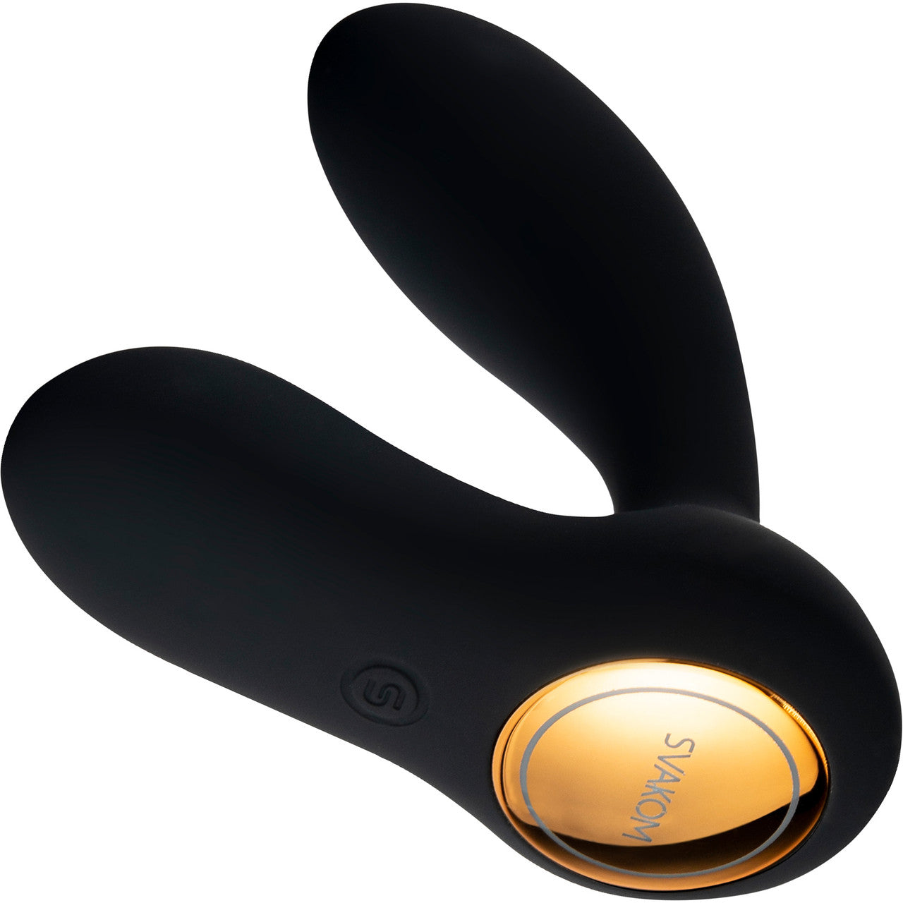 SVAKOM Vick Neo Waterproof Rechargeable Intelligent App Enabled Vibrating Silicone Prostate Massager - Black