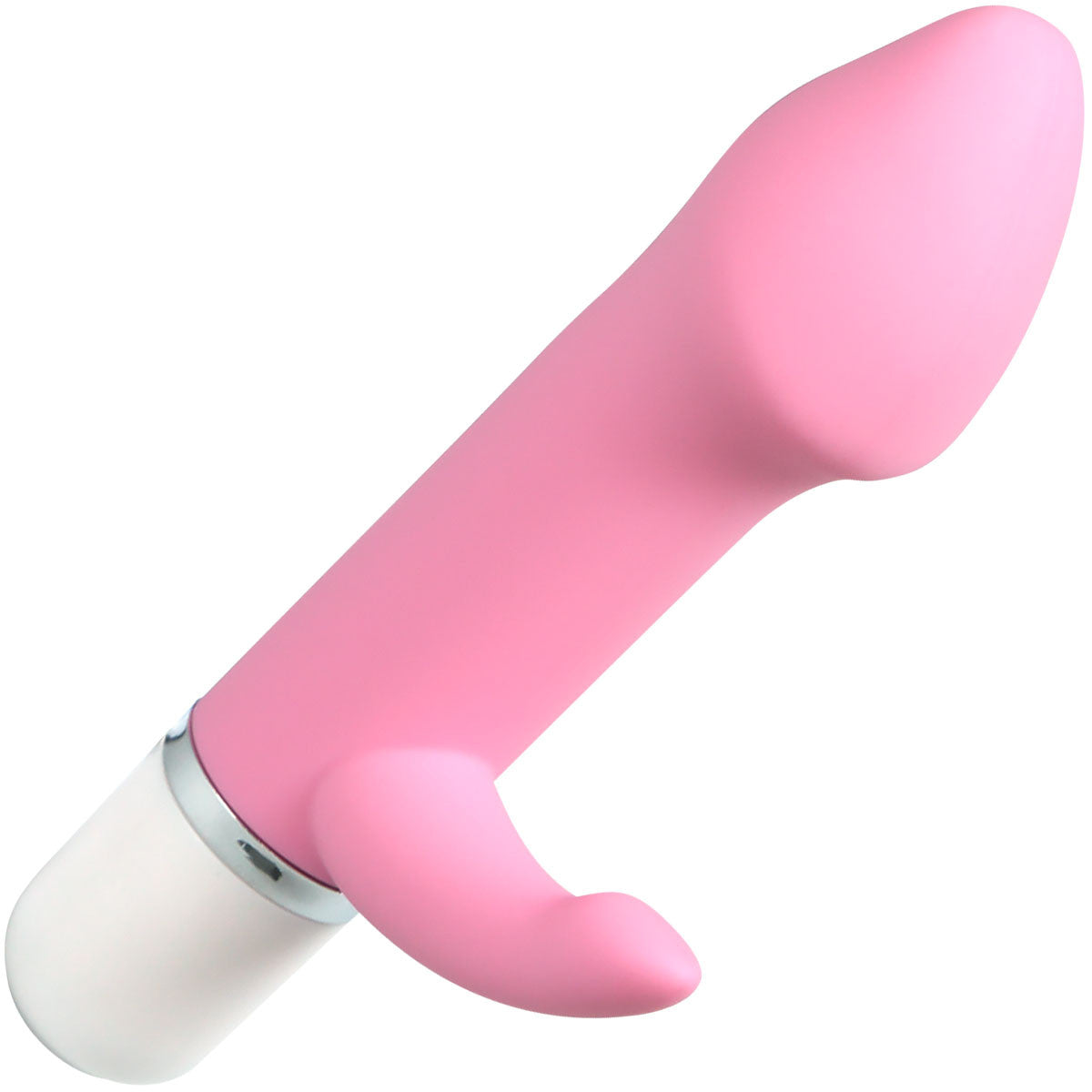 Eva Mini Vibe by VeDO - Rabbit Style, Silicone Vibrator - Make Me Blush Pink