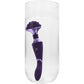 Vive Double Action Rechargeable Silicone Bendable Massaging Wand - Purple