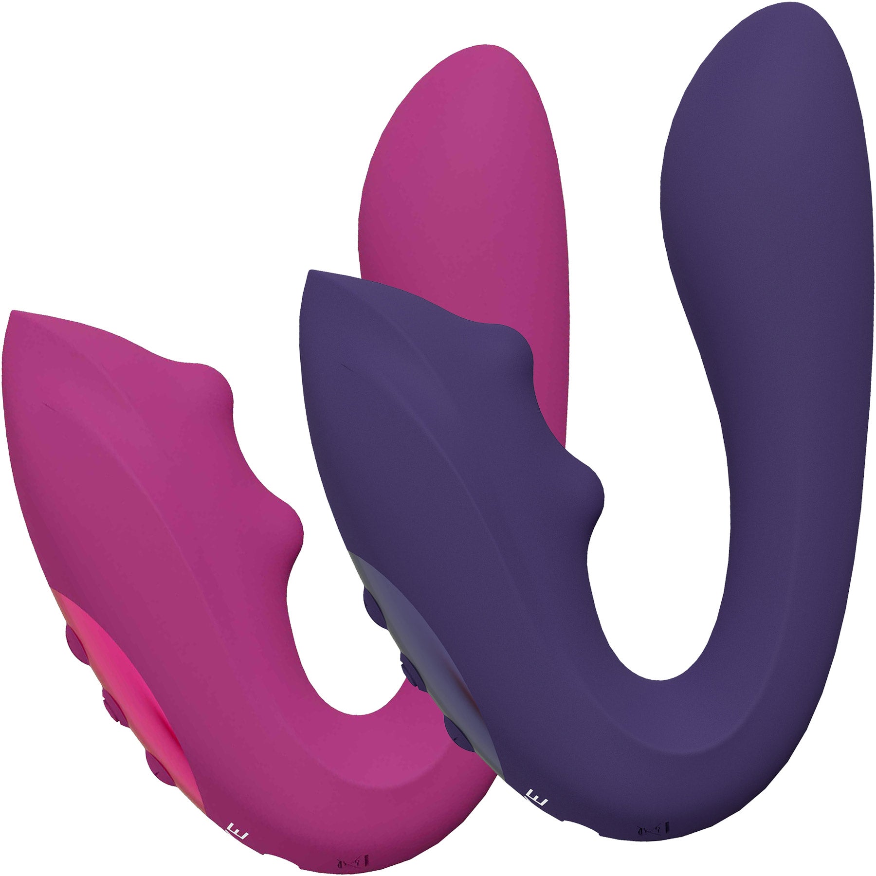 Vive Yuki Rechargeable Dual Motor Dual Stimulation Vibrator With Massaging Beads