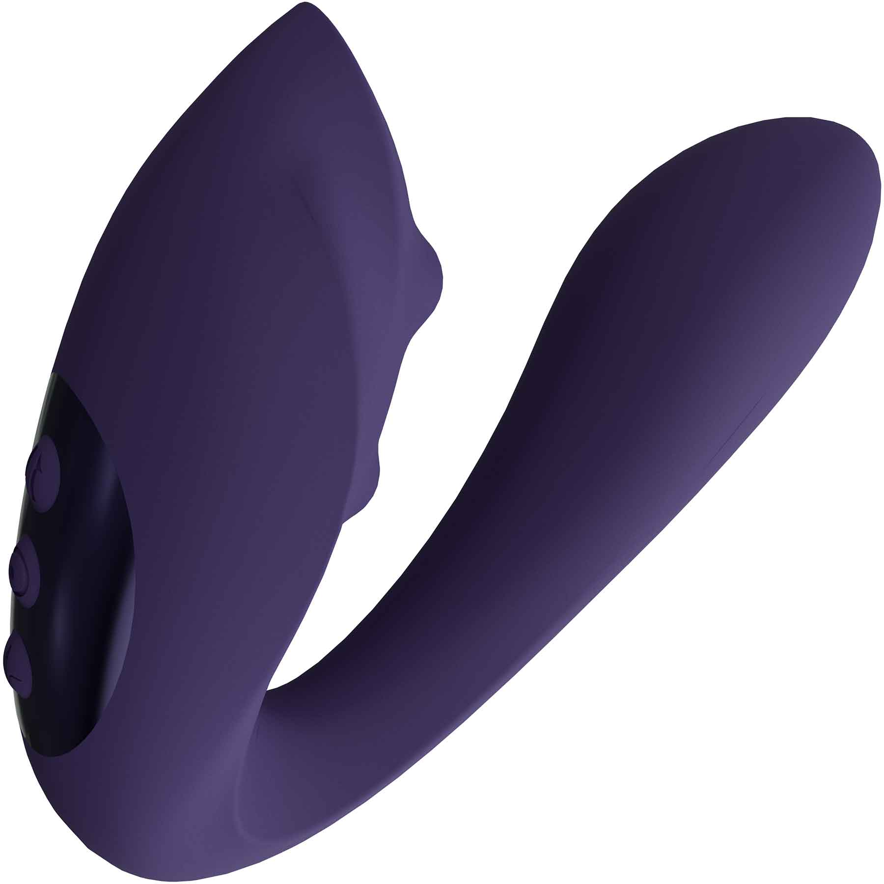 Vive Yuki Rechargeable Dual Motor Dual Stimulation Vibrator With Massaging Beads - Purple