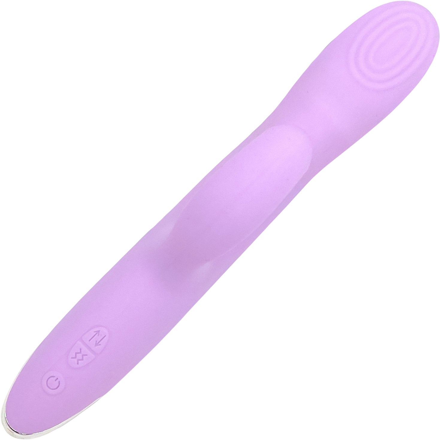 Velvet Thruster VL100 Rabbit Thrusting Dual Stimulation Silicone Vibrator 