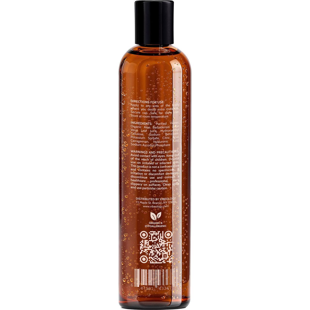 Vibeology Pure Organic Aloe & Water-Based Personal Lubricant Vibeology Pure Organic Aloe & Water-Based Personal Lubricant