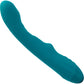 Vivi Tapping Vibe Rechargeable Silicone Double G-Spot Vibrator By Nu Sensuelle - Emerald Green