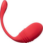 Lovense Vulse App Enabled Waterproof Rechargeable Silicone Thrusting Egg Vibrator