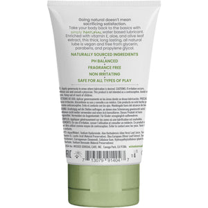 Wicked Simply® Natural Water-Based Gel Intimate Lubricant 4 fl oz