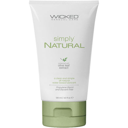 Wicked Simply® Natural Water-Based Gel Intimate Lubricant 4 fl oz