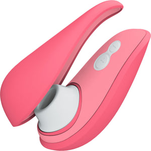 Womanizer Liberty 2 Pleasure Air Clitoral Stimulator - Vibrant Rose