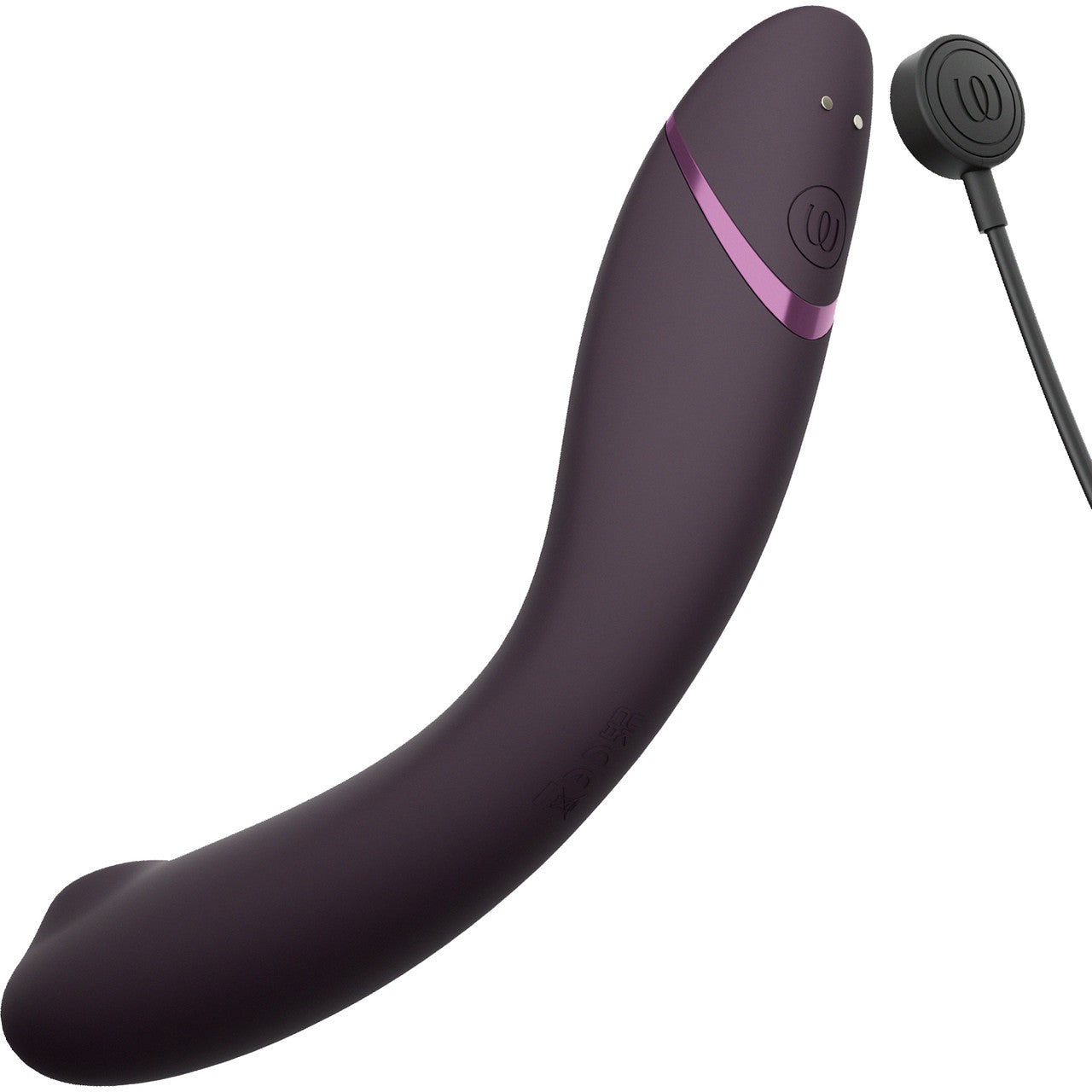 Womanizer OG Pleasure Air G-Spot Stimulator With Vibration - Aubergine