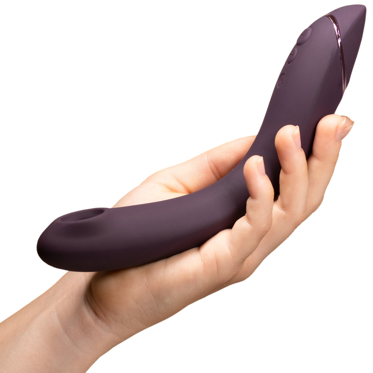 Womanizer OG Pleasure Air G-Spot Stimulator With Vibration - Aubergine