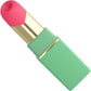Womanizer Beauty Travel-Friendly Lipstick Pleasure Air Clitoral Stimulator - Green & Pink