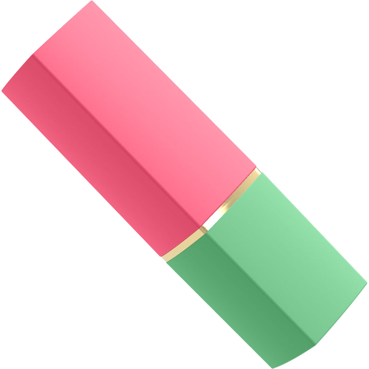 Womanizer Beauty Travel-Friendly Lipstick Pleasure Air Clitoral Stimulator - Green & Pink
