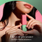 Womanizer Beauty Travel-Friendly Lipstick Pleasure Air Clitoral Stimulator - Infographic
