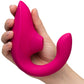 Womanizer Blend Dual Stimulation Vibrator Featuring Pleasure Air Technology - Vibrant Pink