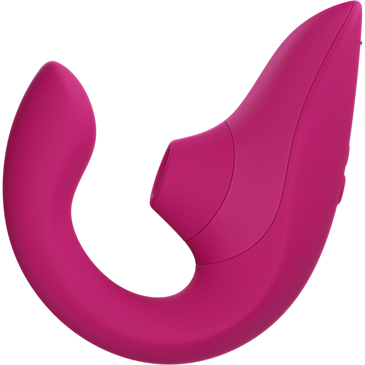 Womanizer Blend Dual Stimulation Vibrator Featuring Pleasure Air Technology - Vibrant Pink