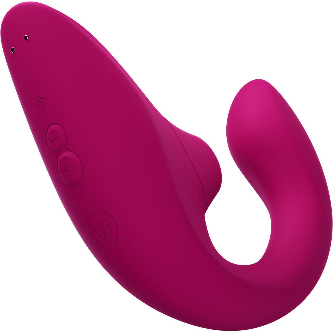 Womanizer Blend Dual Stimulation Vibrator Featuring Pleasure Air Technology - Vibrant Pink