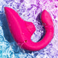 Womanizer Blend Dual Stimulation Vibrator Featuring Pleasure Air Technology - Vibrant Pink