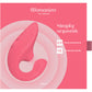 Womanizer Blend Dual Stimulation Vibrator Featuring Pleasure Air Technology - Vibrant Rose