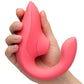 Womanizer Blend Dual Stimulation Vibrator Featuring Pleasure Air Technology - Vibrant Rose