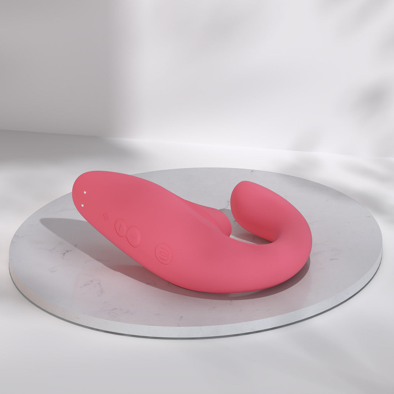 Womanizer Blend Dual Stimulation Vibrator Featuring Pleasure Air Technology - Vibrant Rose